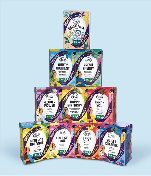 overzicht van Cleo's kruidenthee